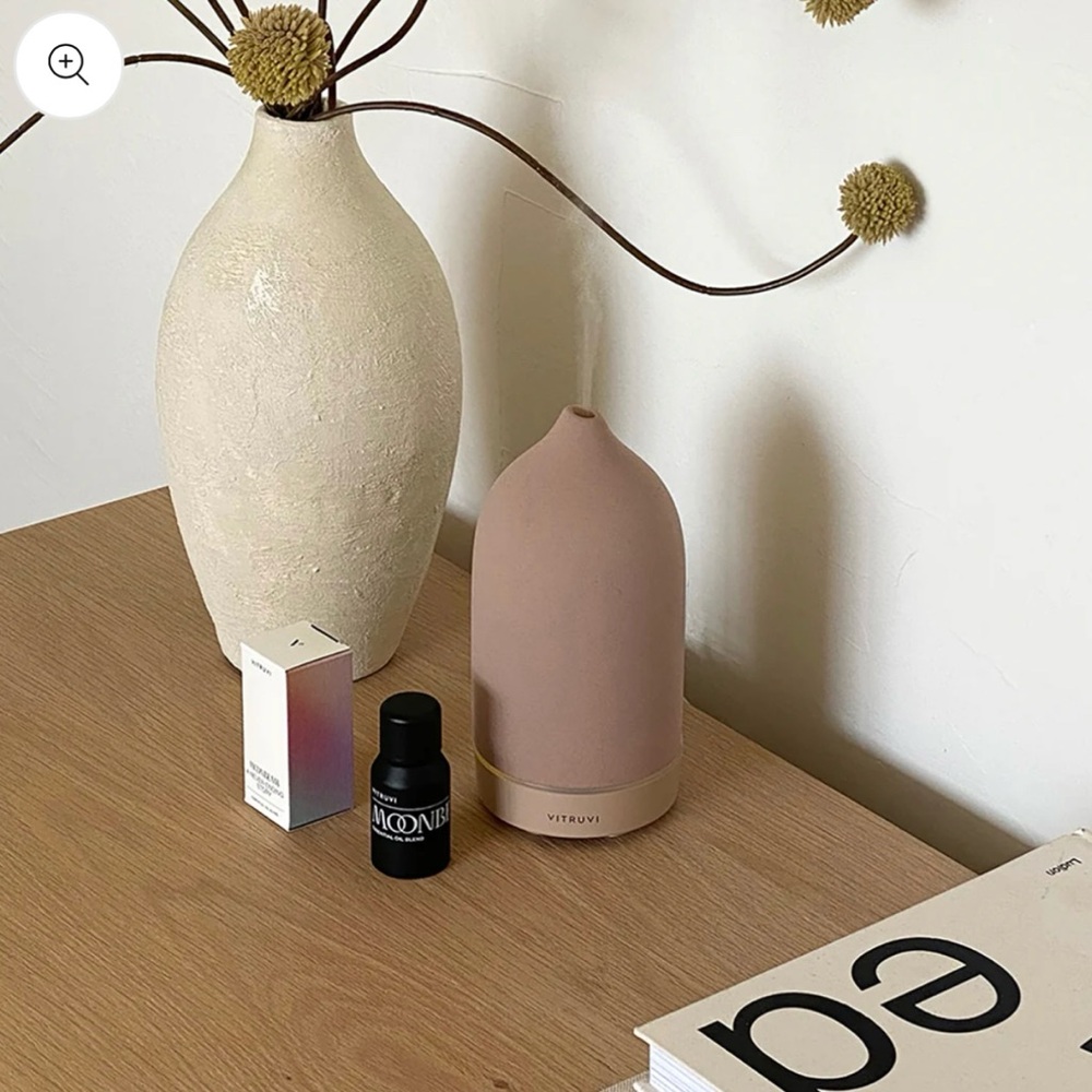 VITRUVI | Stone Diffuser In Suede Pink Diffuser - Picture 3 of 11